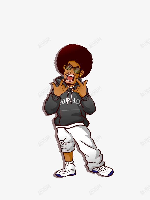 摇滚男png免抠素材_新图网 https://ixintu.com hipho hiphop rock 摇滚 时尚 酷