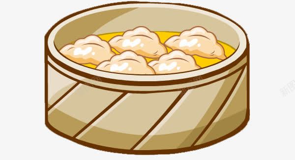 蒸饺png免抠素材_新图网 https://ixintu.com 美食 面食 饺子