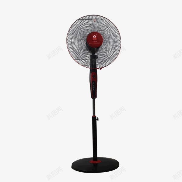 黑色电风扇png免抠素材_新图网 https://ixintu.com 产品实物 家用电器 红色 黑色