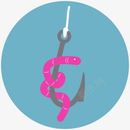 钓鱼蠕虫图标png_新图网 https://ixintu.com fishing worm 蠕虫 钓鱼
