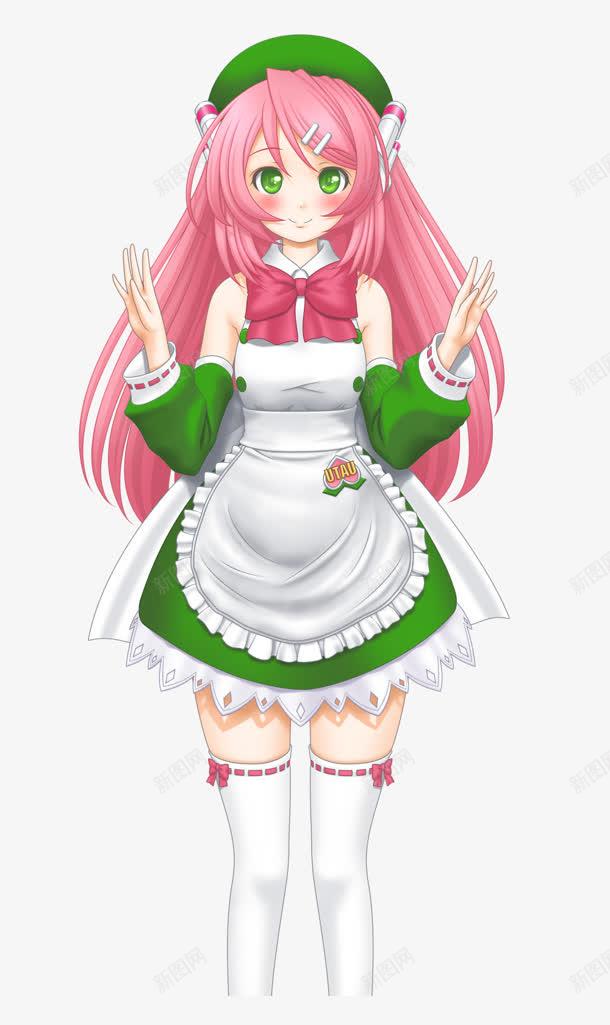 手绘合成效果红色头发的小姑娘png免抠素材_新图网 https://ixintu.com 合成 头发 小姑娘 效果 红色