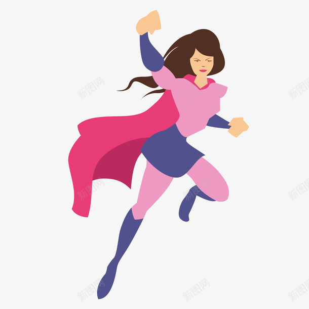 斗劲满满的女超人矢量图eps免抠素材_新图网 https://ixintu.com PNG超人 卡通 卡通女人 女人 女人PNG 女超人 超人 矢量图
