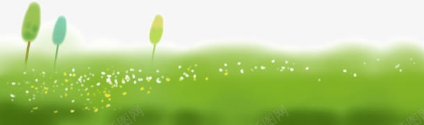 绿绿的草原png免抠素材_新图网 https://ixintu.com 绿绿 草原 草地