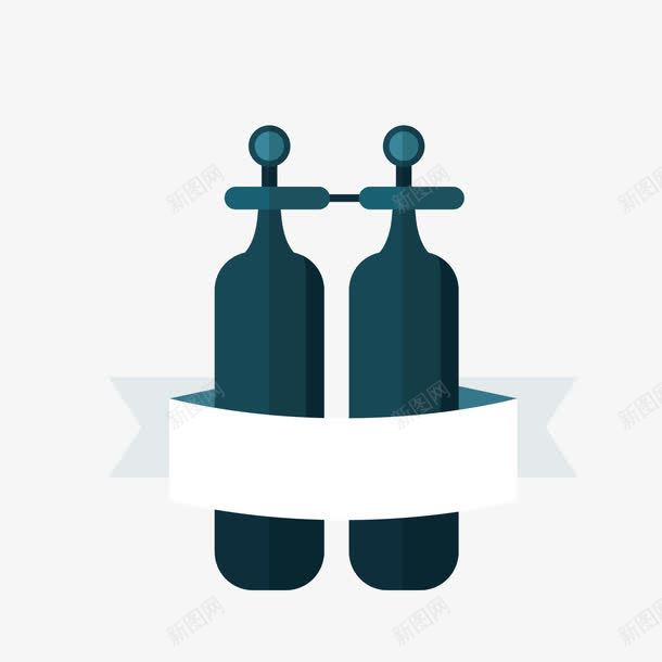 灰色氧气瓶png免抠素材_新图网 https://ixintu.com 压力 商务 圆弧 圆形 圆角 扁平化 数值 标签 灰色