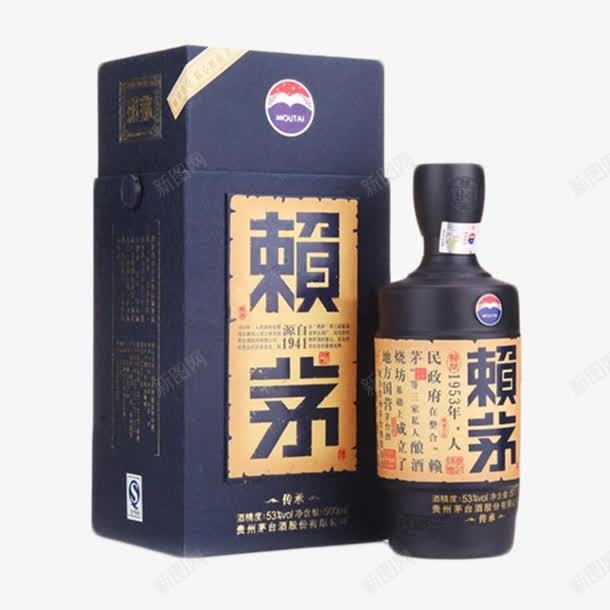 茅台赖茅53度png免抠素材_新图网 https://ixintu.com 产品实物 白酒 酱香型 酱香浓郁