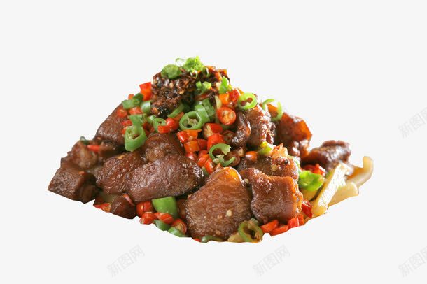 酱汁爆炒香辣猪尾巴png免抠素材_新图网 https://ixintu.com 爆炒 猪尾 猪肉 美味 美食 肉类 酱汁 香辣猪尾巴