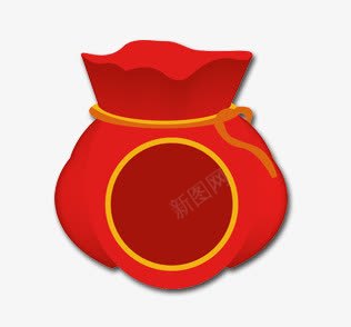 卡通钱袋png免抠素材_新图网 https://ixintu.com 卡通手绘 钱袋
