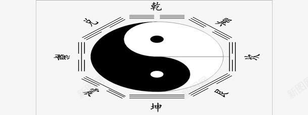 太极八卦图png免抠素材_新图网 https://ixintu.com 乾坤 八卦 图 太极 形状 阴阳