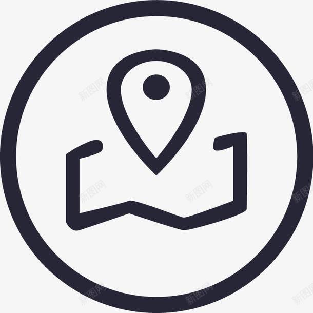 收货地址图标png_新图网 https://ixintu.com 收货地址
