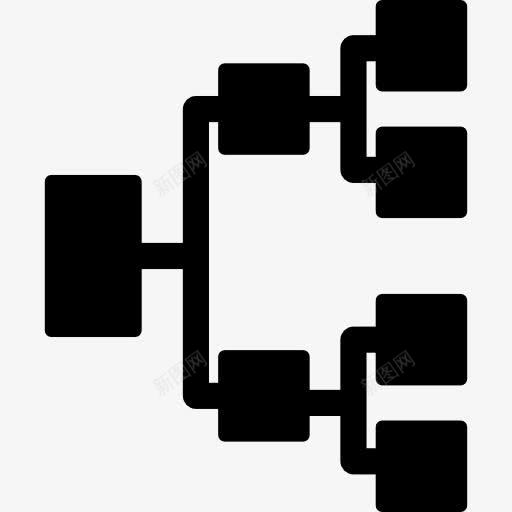 家谱图图标png_新图网 https://ixintu.com 数据连接 方案 界面图 系谱 连接