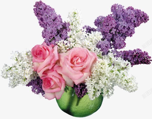 玫瑰花绿色叶子白色花朵png免抠素材_新图网 https://ixintu.com 叶子 玫瑰花 白色 绿色 花朵