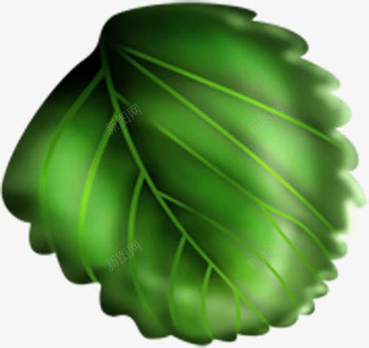 绘画绿色叶子油画png免抠素材_新图网 https://ixintu.com 叶子 油画 绘画 绿色