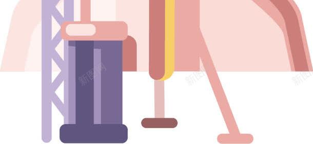 创意待发射航天飞机图矢量图ai免抠素材_新图网 https://ixintu.com 太空 航天飞机 银河系 矢量图