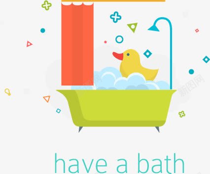 卡哇伊bathpng免抠素材_新图网 https://ixintu.com bath 可爱 漂浮