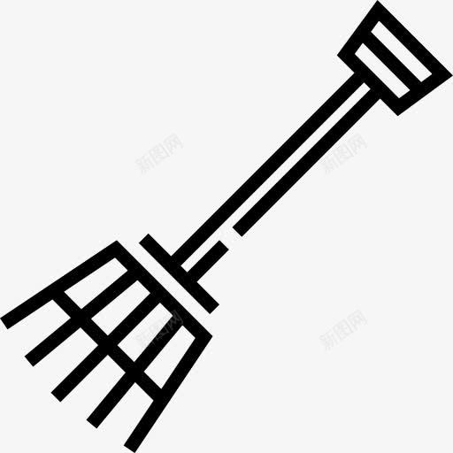 前图标png_新图网 https://ixintu.com 器皿 园艺 工具 干草叉 施工工具 耙