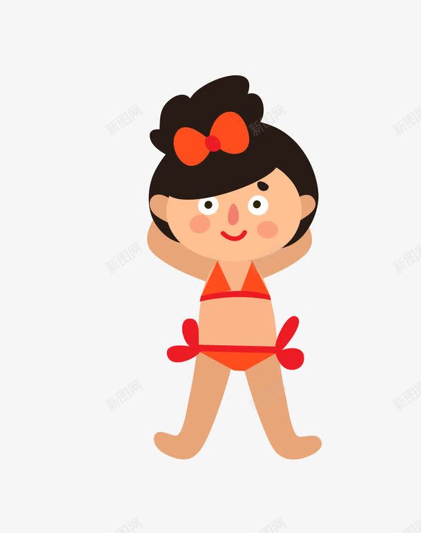 卡通美女png免抠素材_新图网 https://ixintu.com 人物 卡通人物女 卡通女孩 可爱 矢量女孩 美女