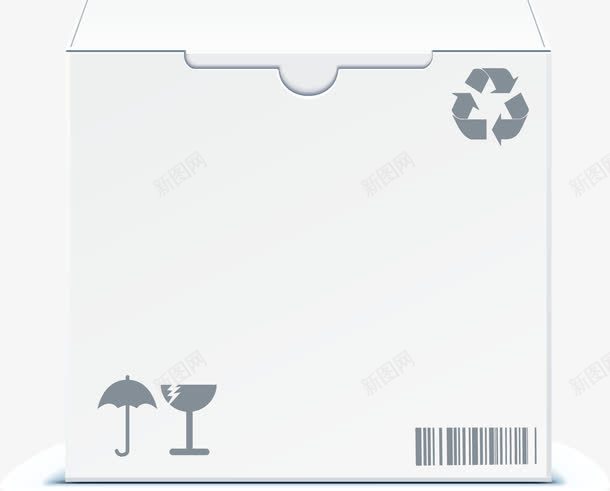 包装盒片矢量图ai免抠素材_新图网 https://ixintu.com 包装 包装盒 包装盒素材 白色包装盒 矢量图