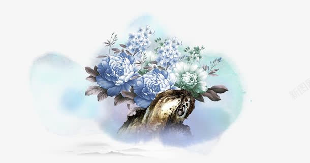 重阳花png免抠素材_新图网 https://ixintu.com 素材 艺术字 重阳节
