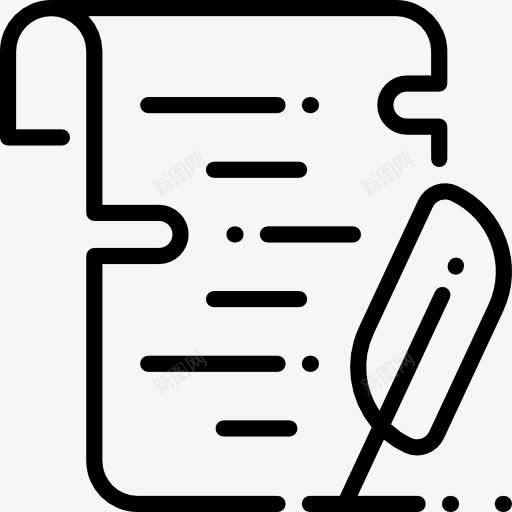 纸莎草纸图标png_新图网 https://ixintu.com 写作 接口 教育 滚动 纸莎草纸 阅读