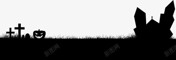 黑色手绘节日场景png免抠素材_新图网 https://ixintu.com 场景 节日 黑色
