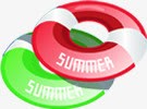 创意手绘夏日卡通游泳圈png免抠素材_新图网 https://ixintu.com 创意 卡通 夏日 游泳