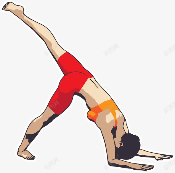 可爱的做瑜伽的女人图png免抠素材_新图网 https://ixintu.com 人 人体 健康 健康的生活方式 健身 儿童瑜伽 可爱 平衡 手 放松 瑜伽 生活方式 身心 运动 锻炼