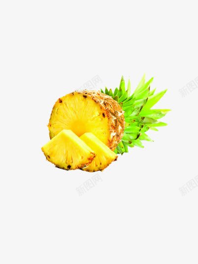 菠萝png免抠素材_新图网 https://ixintu.com 凤梨 摄影 菠萝 菠萝切片