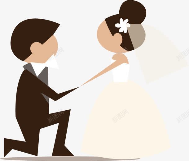 新婚的涂鸦插png免抠素材_新图网 https://ixintu.com 卡通 婚礼 插图 新婚的涂鸦 浪漫 漫画 画 风格