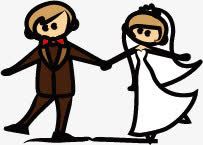 婚纱礼服png免抠素材_新图网 https://ixintu.com 人物 婚礼 插画