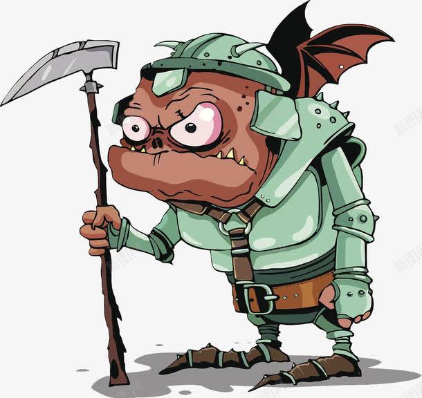 杀戮的恶魔png免抠素材_新图网 https://ixintu.com 卡通杀戮 恶魔 恶魔杀戮 杀戮 杀红眼