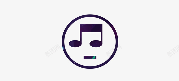 音乐图案图标png_新图网 https://ixintu.com 图案 底纹 音乐