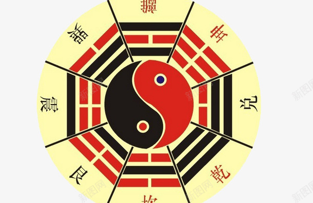 太极八卦星占卜psd免抠素材_新图网 https://ixintu.com 中国太极 中国风 占卜 太极 太极八卦 太极水墨画 形状 星座占卜 水墨圈 阴阳两级