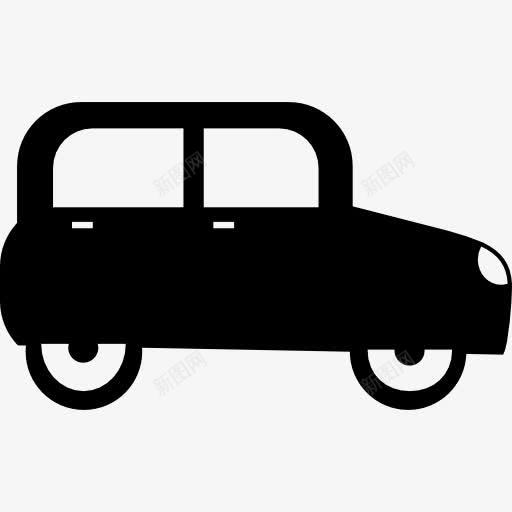 车紧凑的侧视图图标png_新图网 https://ixintu.com 侧观 旅游 暗 汽车 科学和技术 紧凑型车 运输 黑