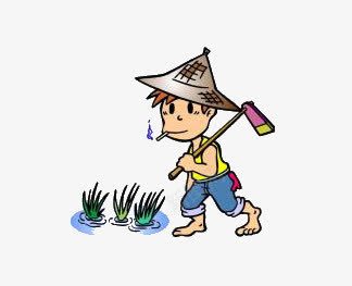 农民去种田png免抠素材_新图网 https://ixintu.com 农民 农活 农田 卡通 忙农活