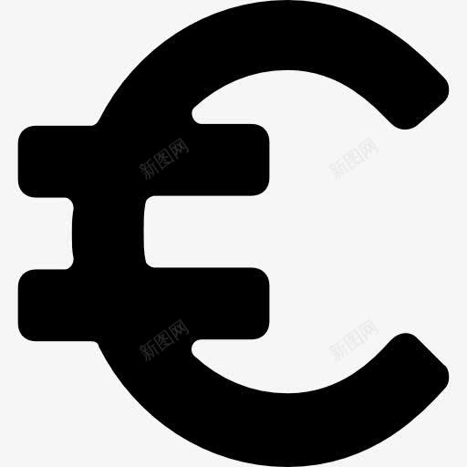 欧元图标png_新图网 https://ixintu.com 交换 交易 商业 商务 欧元 硬币 货币 钱