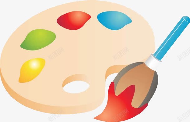 卡通画板png免抠素材_新图网 https://ixintu.com 卡通 手绘 画板