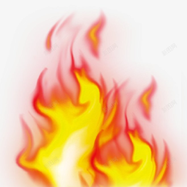 火焰卡通字幕平面对话框字幕条卡通手绘png免抠素材_新图网 https://ixintu.com 火焰