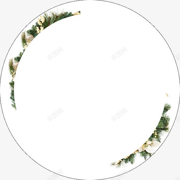 卡通绿色植物圆形藤条png免抠素材_新图网 https://ixintu.com 圆形花环 夏天立夏 春天立春 装饰花纹 小清新 小红花 绿色系 夏天 夏季 夏日 植物