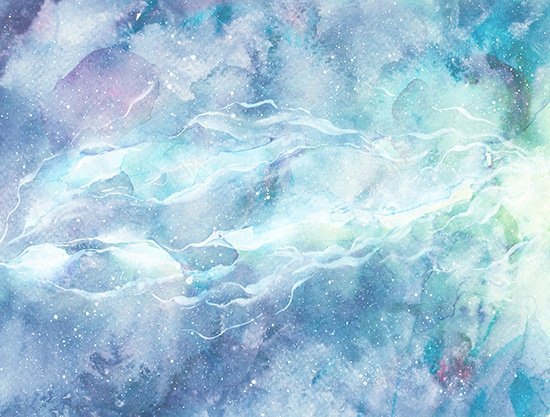 点击进入超清大图梦幻唯美水彩手绘星空插画装jpg设计背景_新图网 https://ixintu.com T恤图案 唯美 图片图案 手机壳图案 手绘 插画 星空 水彩 装饰画 高清