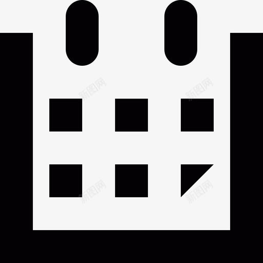 简单日历图标svg_新图网 https://ixintu.com 简单日历