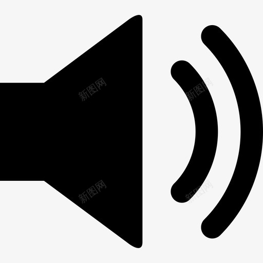 把音量音乐调大图标svg_新图网 https://ixintu.com 把音量 音乐调大