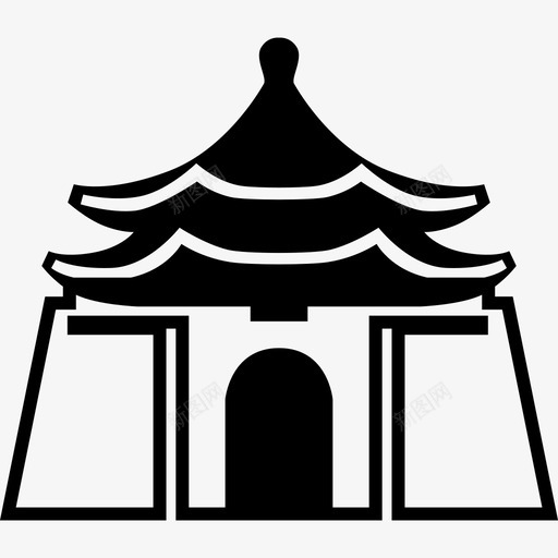 台湾台北蒋介石纪念馆纪念碑纪念碑图标svg_新图网 https://ixintu.com 中华人民共和国省级行政区 中国台湾省 台湾台北蒋介石纪念馆 纪念碑