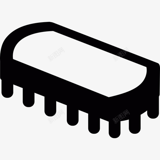 鞋刷工具和用具图标svg_新图网 https://ixintu.com 工具和用具 鞋刷
