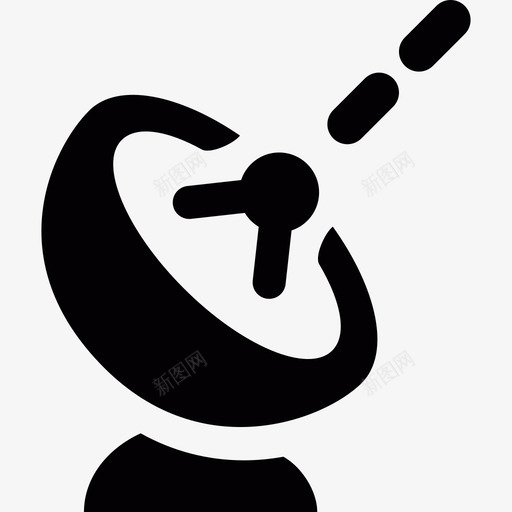 卫星天线工具和器具图标svg_新图网 https://ixintu.com 卫星天线 工具和器具