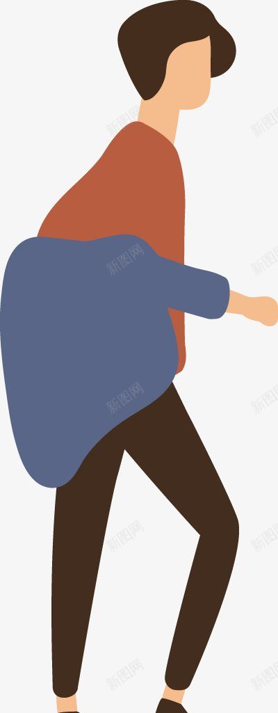 卡通扁平人物图扁平等距插画人物合辑png免抠素材_新图网 https://ixintu.com 卡通扁平人物图