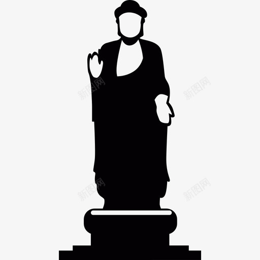 中国河南春宫佛像古迹古迹图标svg_新图网 https://ixintu.com 中国河南春宫佛像 古迹