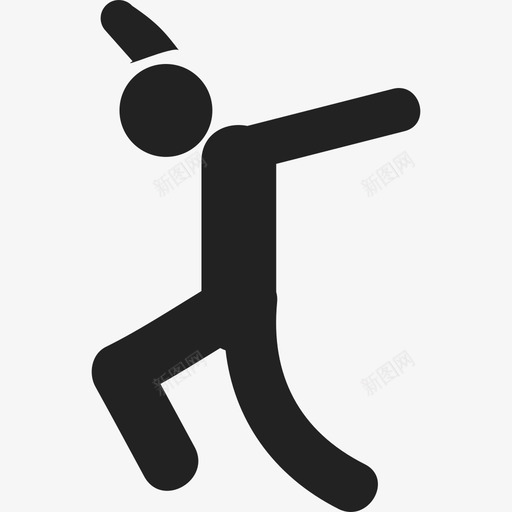 舞蹈动作人人2图标svg_新图网 https://ixintu.com 人 人2 舞蹈动作