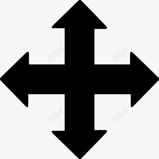 十字路口接口图标svg_新图网 https://ixintu.com 十字路口 接口