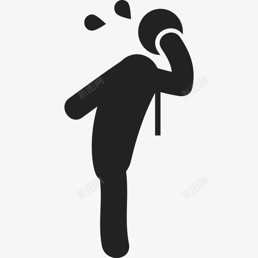 男人出汗人们人类图标svg_新图网 https://ixintu.com 人们 人类 男人出汗