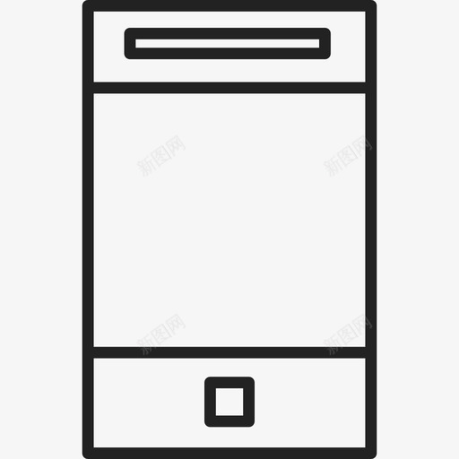 智能手机技术通用01图标svg_新图网 https://ixintu.com 技术 智能手机 通用01